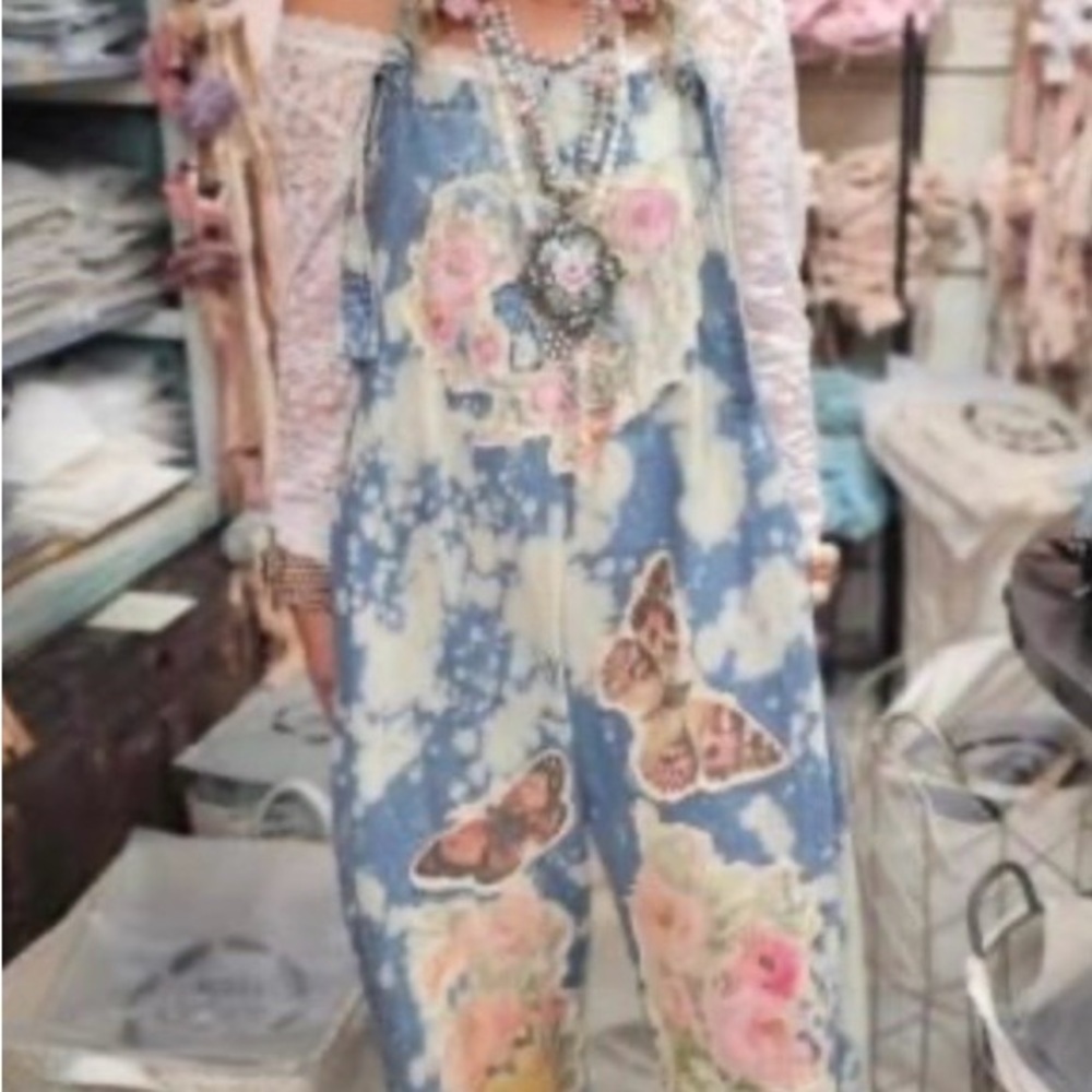 A Rare Bird Floral Jumpsuit